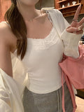 Korean Pure-Style White Collar Long-Sleeved Shirt Women's Spring And Summer New Loose Fashion Casual Sun Protection Top