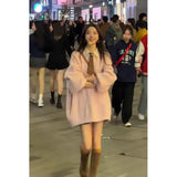 Lazy Loose Knitted Sweater Women 2025 Winter New This Year's Popular High-End Feeling Super Good-Looking Top Autumn