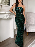 Dili Elegant Evening Dress With Chest Sexy Dress Dress Women's 2025 Autumn And Winter
