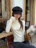 Half-High Horn Horn Sleeve Lace Splicing Cuff Lace T-Shirt T-Shirt