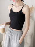 Pure Cotton Sling Vest Women's Summer 2025 New Inside And Outside Wearing A Short Boobs And Umbilish Buns