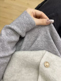 Milk Fufu Soft-Creator Half-High Knitted Bottoming Women In Autumn And Winter Can Wear Loose Small Collar Sweater Top