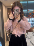 Unique Beautiful Super-Good-Looking Cardigan Jacket Women's Spring And Autumn Women's New Loose Little Fragrant Style In 2025