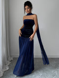 Dili Elegant High-Grade Braid Long Dress Dress Women's Dress 2025 Autumn And Winter