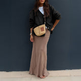Dili Casual Simple Long-Sleeved High-End Coat Sweater Women's 2025 Autumn And Winter
