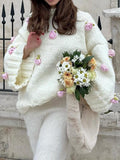 Dili Elegant Fashion With Long-Sleeved Coat Sweater Women's Clothing 2025 Autumn And Winter