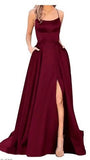 2026 New Bridesmaids Dress Long Dress Small Tailings Slings Solid Party Evening Dress
