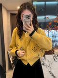 Unique Beautiful Super-Good-Looking Cardigan Jacket Women's Spring And Autumn Women's New Loose Little Fragrant Style In 2025
