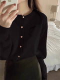 Pink Knitted Cardigan Girl Spring And Autumn Gentle Wind Raccoon Velvet High-End Short Sweater Coat Small Mantle