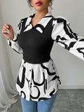 Dili Leisure Vacation Premium Printed Vest Shirt Women's Winter 2025