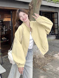 Super Good-Looking Milky Yellow Coat Women's Short 2026 Early Autumn New Korean Lazy Casual Fashion Ocean Jacket