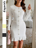 Dili Evening Dress Elegant Ass Dress Dress Women's 2025 Autumn And Winter