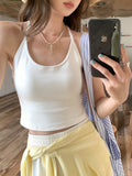 Sweet Hottie Sexy Vest Sling Female Summer 2026 New Outer Wear With Beautiful Back Bra Pad One Short Top