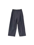 French Imitation Denim Suit New V-Neck Retro Commute A Buckle Suit Suit Woman