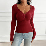 Dili Y2K Wind With Long-Sleeved T-Shirt Vest Women's Clothing 2025 Autumn And Winter