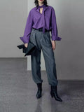 Spring Blouse Inside 3 Seasons Can Be Conceived Shape B Into The Detachable Ribbon Folded Over The Long-Sleeved Shirt