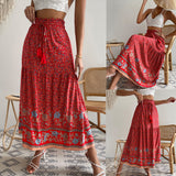 Independent Research And Development Design Of Large Skirts 2025 Summer Leisure Holiday Skirt
