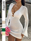 Dili Y2K Hot Girl Style Sexy Long-Sleeved Ass Skirt Dress Women's Dress 2026 Summer