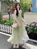 Mori's New Romantic And Unique Beautiful Dresses Of The Wizard Of Oz Vacation Leasantlace Suspension Dresses