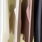 Solid Color Half-High Collar Bottom Shirt Women's Autumn And Winter 2026 New Interior To Keep Warm Devet Long-Sleeved T-Shirt Cation Top
