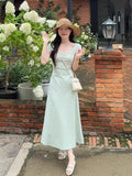 Fang Collar Dress Women's Summer 2026 New Style Of The Style Of The French Style Of The Butt Dress