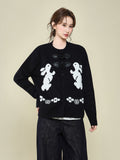 Fair Island Plus Thick Sweater Jacket 2026 Autumn Winter Lace Under The Bottom Shirt