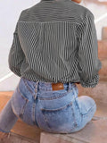Dili Casual Fashion Long-Sleeved Open-Sleeved Shirt Women's Shirt Women's Clothing 2026 Summer