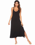 Spring And Summer Lady Home Clothes Pajamas Sling Dress Dress Print Modale Home Casual Aja Skirt Woman