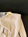 Gentle Wind Pumping Rope Lotus Leaf Side Design Sweater Women Autumn And Winter 2026 New Waist Thin Knitted Shirt Top