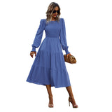 Independent Design Women's Dress Dress Casual Holiday Waist Long Dress Spring And Autumn Four Seasons Women's Clothing