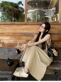 French Temperament Sleeveless Vest Dress Women 2026 New Summer Casual Dress Small Senior Sense