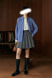 Spring And Summer New Seoul Academy Deconstruction Cold Pressure Fixed Type A Short Version Of The TR Twill Skirt Trousers Woman