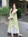 Mori's New Romantic And Unique Beautiful Dresses Of The Wizard Of Oz Vacation Leasantlace Suspension Dresses