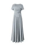 Small Gray Dress Women 2026 New Autumn And Winter Early Spring Korean High-End Feeling Wear A Set Of Dress