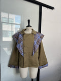 - Explosion Women's Double-Sided Wearing Buttons Loose Wind Coat Women 2025 Spring And Autumn