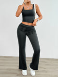Dili Yoga Suit Sports T-Shirt Micro-Thorn Two Sets Of Women's Clothing 2025 Spring And Summer