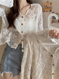 Shawl Summer With Sling Skirt Outside The Lace Cardigan Shirt Very Fairy Thin Sunscreen Super Fairy Top