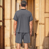 Summer Men's Casual Suit Shorts Two-Piece Set Of Sports Casual Menswear