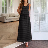 Dili Vacation Leisure Wind Sling Seaside Atmosphere Two Sets Of Women's Clothing 2025 Spring And Summer Explosion
