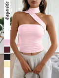 Dili Y2K Babes Fashion Around The Neck Of The Waist Vest Women's Clothing 2026 Spring And Summer