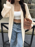 Dili Casual High-End Wool Coat Coat Coat Sweater Women's Clothing 2025 Autumn And Winter