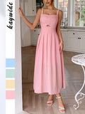 Dili Leisure Vacation Suspension High-Lend Dress Dress Women's Dress 2025 Spring And Summer