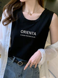 White Cotton Sleeveless Sleeveless Vest Women 2025 Summer New Inside And Outside Wearing T-Shirt Pure Sweet Cool Top Ins Tide