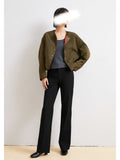 New Trousers Temperament And Leg Shape To Shape The Static Luxury Series Vertical Narrow Version Of The Horn Trousers