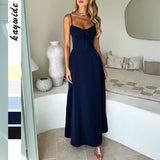 Dili Temperament Elegant Sling A Long Dress Dress Dress Women's Dress 2025 Summer