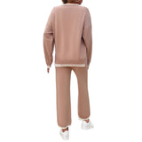 Dili Leisure Holiday Style Loose Long Sleeve Two-Piece Suit Women's Clothing 2025 Autumn And Winter