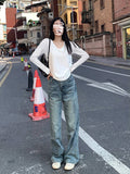 Pure Cotton Loose Long-Sleeved T-Shirt Women 2025 Autumn New Basic Pure Color Lazy Wind Bottoming Shirt